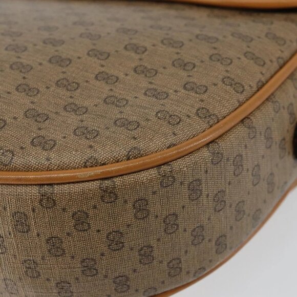 GUCCI Micro GG Supreme Shoulder Bag PVC Beige Gold 001 084 0259 Auth 145987 - Picture 4 of 16